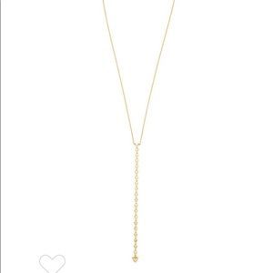 SOLD Gorjana Arden Lariat Necklace Gold NWT